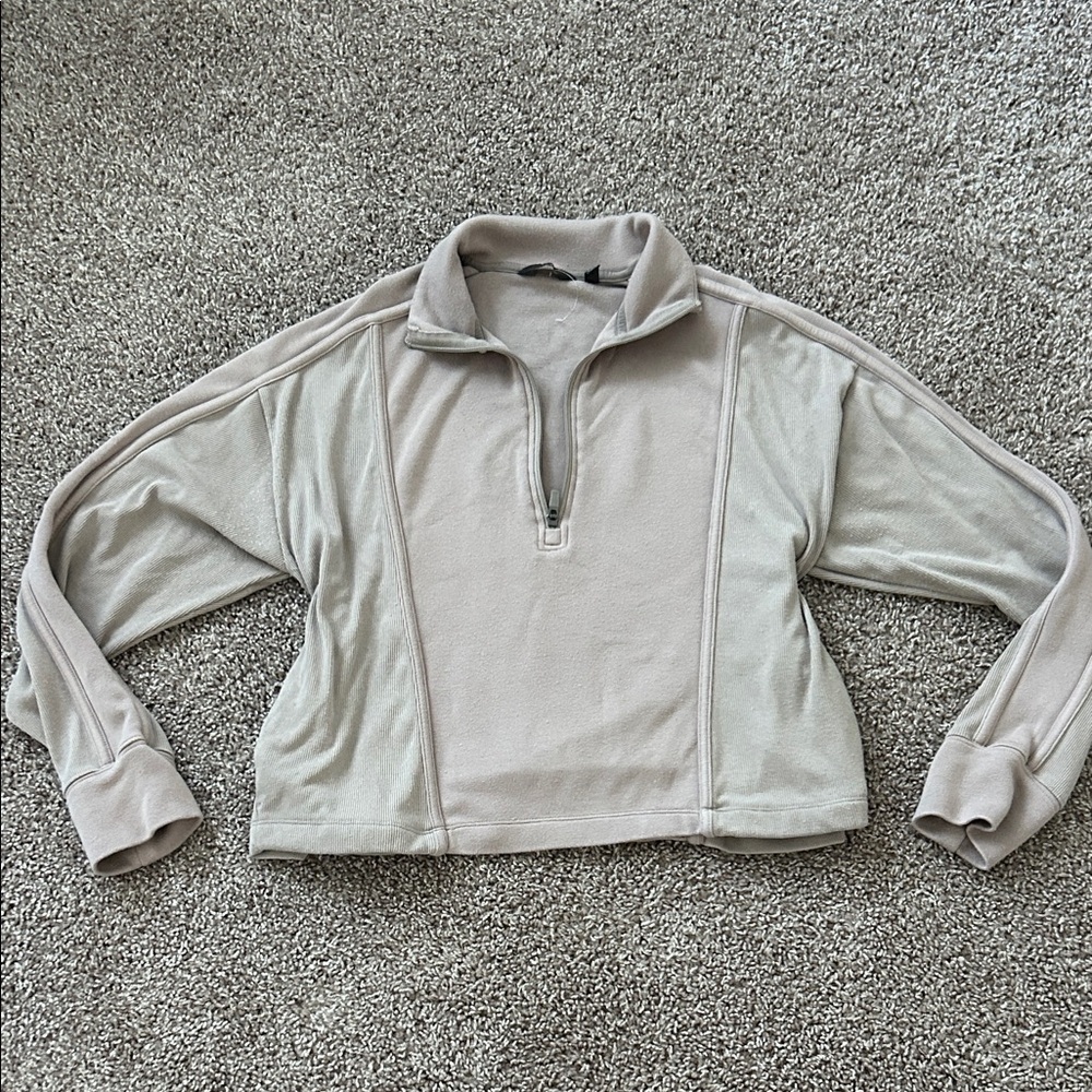 Danskin Quarter-Zip Pullover Sweatshirt